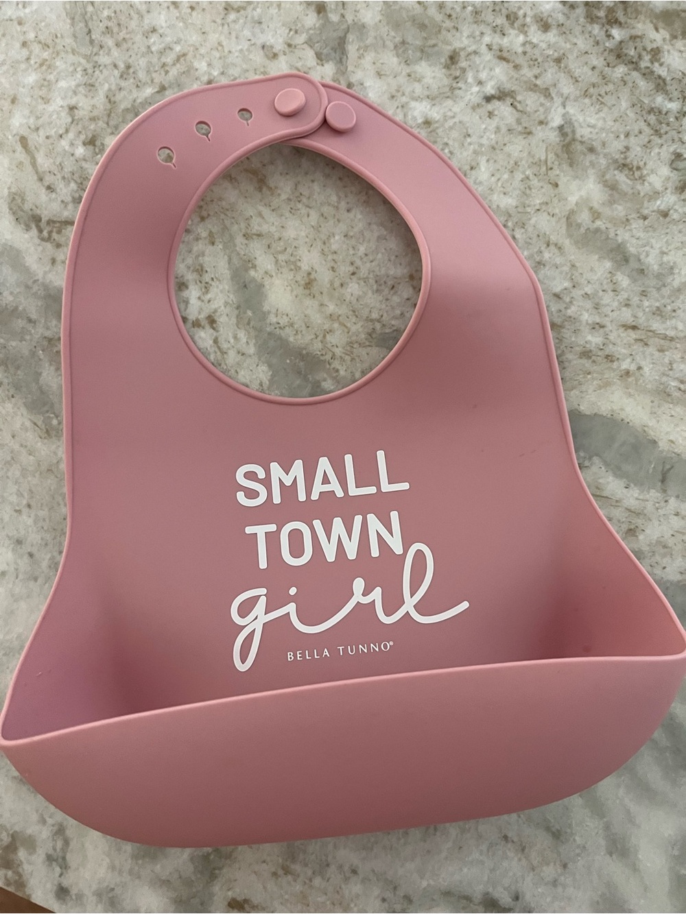 Bella Tunno "Small Town Girl" Silicone Bib for Kids
